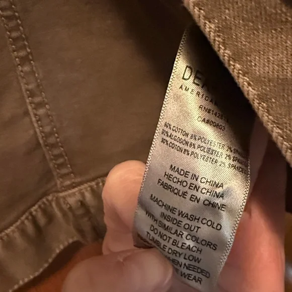 Dear John brown denim jacket - Picture 3 of 3